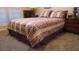 Bedroom with a comfortable bed, providing a cozy atmosphere for relaxation at 2562 Pendergrass Ct, Ellenwood, GA 30294