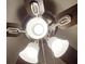 Close-up of a ceiling fan with light fixture, a modern and functional addition to any room at 2562 Pendergrass Ct, Ellenwood, GA 30294