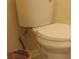 Toilet with a white tank and lid at 2562 Pendergrass Ct, Ellenwood, GA 30294