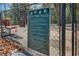 A view of the community dog park featuring visible park rules at 6940 Roswell Rd # E12, Atlanta, GA 30328
