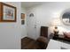 Elegant entryway with hardwood floors and stylish decor at 75 Fair Haven Se Way, Smyrna, GA 30080