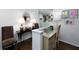 Spacious entryway with hardwood floors and built-in desk at 75 Fair Haven Se Way, Smyrna, GA 30080