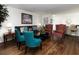 Relaxing living room with hardwood floors and comfy seating at 75 Fair Haven Se Way, Smyrna, GA 30080