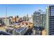 Stunning aerial view of the city skyline, showcasing modern architecture and vibrant urban landscape at 855 Peachtree Ne St # 2306, Atlanta, GA 30308