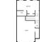 Detailed floor plan showcasing layout with bedroom, bath, garage, and hall at 678 Emeril Dr, Avondale Estates, GA 30002