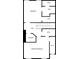 Upstairs floor plan featuring layout for bedroom, primary bedroom, baths, walk in closets, laundry, and hallway at 678 Emeril Dr, Avondale Estates, GA 30002