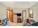 Bedroom featuring carpeted floors, closet and neutral walls at 275 Helen Ln, Stockbridge, GA 30281