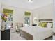 Bright bedroom with great natural light, modern furnishings and soft, neutral colors at 1416 Lucan Ln # Wc220, Lawrenceville, GA 30043