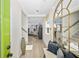 Inviting foyer with stylish decor, hardwood flooring, and a view into the living area at 1416 Lucan Ln # Wc220, Lawrenceville, GA 30043