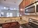 Kitchen view featuring a stainless steel sink and appliances and granite countertops at 221 Semel Nw Cir # 273, Atlanta, GA 30309