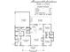 Floor plan of a 3 bedroom, 2.5 bath home with 1924 square feet of living space at 542 Palm St, Holly Springs, GA 30115