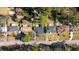 Aerial view showcasing a row of houses with lush green surroundings at 2142 Cloverdale Se Dr, Atlanta, GA 30316