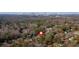 Aerial view showing home location and Atlanta skyline at 2142 Cloverdale Se Dr, Atlanta, GA 30316