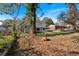 House backyard view, partially wooded at 2142 Cloverdale Se Dr, Atlanta, GA 30316