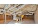 Unfinished basement with plumbing and HVAC systems at 2142 Cloverdale Se Dr, Atlanta, GA 30316