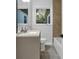 Clean bathroom, featuring a tub and updated vanity at 2142 Cloverdale Se Dr, Atlanta, GA 30316
