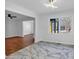 Elegant dining area with hardwood floors and marble tile at 2142 Cloverdale Se Dr, Atlanta, GA 30316