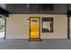 Inviting front door with a yellow hue and a welcoming mat at 2142 Cloverdale Se Dr, Atlanta, GA 30316