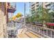 Charming wrought iron balcony with street views, perfect for enjoying the cityscape at 908 Juniper Ne St # 205, Atlanta, GA 30309