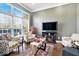 Bright living room with large windows, hardwood floors, and comfortable seating at 1120 Constitution Way, Cumming, GA 30040