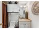 Cozy bathroom with modern toilet, vanity and fixtures at 750 Park Ne Ave # 8E, Atlanta, GA 30326