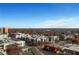 Wide angle aerial view of the property and surrounding area, showing the community and landscape at 565 Peachtree Ne St # 1509, Atlanta, GA 30308