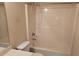 Full bathroom with shower/tub combo and toilet at 420 Berckman Nw Dr, Lilburn, GA 30047