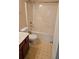 Full bathroom with shower/tub combo and toilet at 420 Berckman Nw Dr, Lilburn, GA 30047