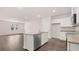 Bright kitchen features an island and modern appliances perfect for everyday living at 491 Reflection Dr # 33, Stockbridge, GA 30281