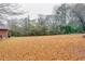 Backyard view showcasing a large, flat grassy area at 4685 Ruby Ln, Forest Park, GA 30297