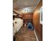 Laundry area with wood paneling and linoleum floor at 2069 Bixler Cir, Decatur, GA 30032