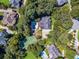 Aerial view of house, pool, and tennis court at 1320 Bridgewater Walk, Snellville, GA 30078