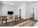 Living room area with chairs, side table and nice area rug at 161 Brush Creek Ct, Stockbridge, GA 30281