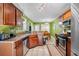 Well-equipped kitchen with ample cabinetry and a breakfast bar at 104 Northcutt Station Pl, Acworth, GA 30101