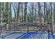 Wooden deck overlooking a wooded area at 1900 Mornington Ln, Snellville, GA 30078