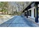 Long driveway leading to a two-car garage at 1900 Mornington Ln, Snellville, GA 30078