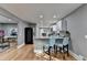 Modern kitchen with granite countertops and stainless steel appliances at 1900 Mornington Ln, Snellville, GA 30078