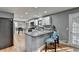 Updated kitchen, granite counters, stainless steel appliances at 1900 Mornington Ln, Snellville, GA 30078