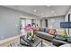 Spacious living room with hardwood floors and open concept design at 1900 Mornington Ln, Snellville, GA 30078