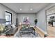 Spacious living room with hardwood floors and modern decor at 1900 Mornington Ln, Snellville, GA 30078