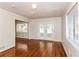 Dining area with hardwood floors and large windows at 3762 Elkridge Dr, Decatur, GA 30032