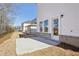 New home featuring a spacious backyard patio at 4745 Marjorie Dr, Cumming, GA 30041