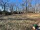 Large backyard with mature trees and storage shed at 1678 Se Christian Cir, Conyers, GA 30013