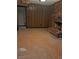 Finished basement with brick fireplace at 4681 Mercer Rd, Stone Mountain, GA 30083