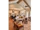Open concept living area with modern furniture and seamless flow to kitchen at 101 Red Oak Ln, Carrollton, GA 30116