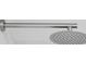 Contemporary rainfall shower head with a brushed nickel finish, perfect for a spa-like experience at 620 Egrets Landing Lot #68 Lndg, Covington, GA 30014