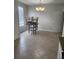 Cozy dining area with tile floors perfect for Gathering gatherings and casual meals at 2438 Brianna Dr, Hampton, GA 30228