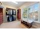 Walk-in closet with custom shelving and storage solutions, bathed in natural light at 6191 Talmadge Run, Acworth, GA 30101