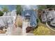 A birds eye view of a home with well kept landscaping at 6191 Talmadge Run, Acworth, GA 30101