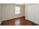 Spacious bedroom with hardwood floors and large closet at 175 Smith Ferguson Rd, Dallas, GA 30157